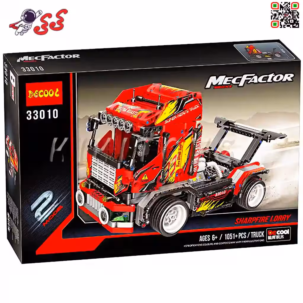 لگو کامیون و ماشین تکنیکال بزرگ برند دکول DECOOL 33010