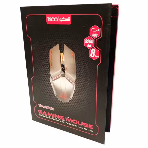 موس سیم دار گیمینگ تسکو مدل TM 2021