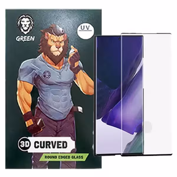 محافظ صفحه نمایش گرین مدل 3D CURVED-UV مناسب برای گوشی موبایل سامسونگ GALAXY S22
