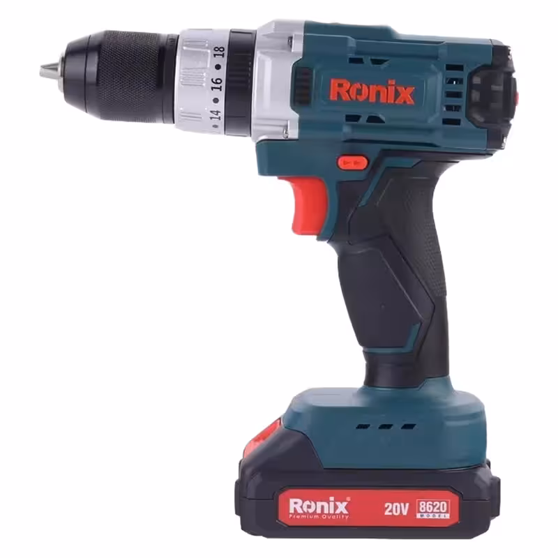 دریل پیچ‌گوشتی شارژی رونیکس مدل RH-8620