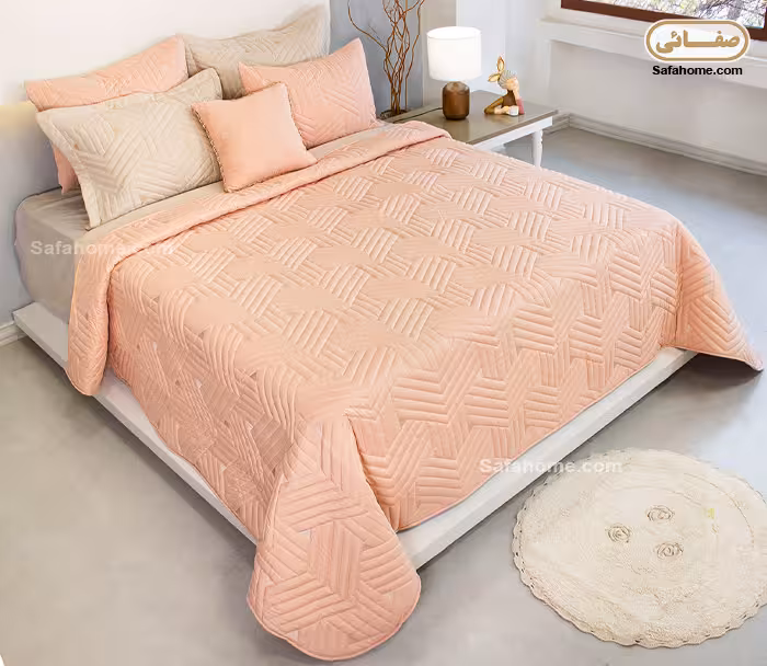 روتختی دو نفره طرح مینیمال 7 تکه گلبهی