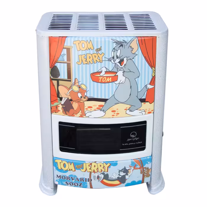 بخاری گازی 8000 کارتونی مروارید سوز طرح کودک