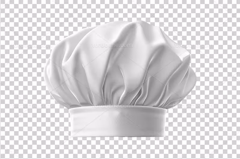 عکس PNG کلاه آشپزی مناسب طراحی رستوران | گرافیک با طعم تربچه