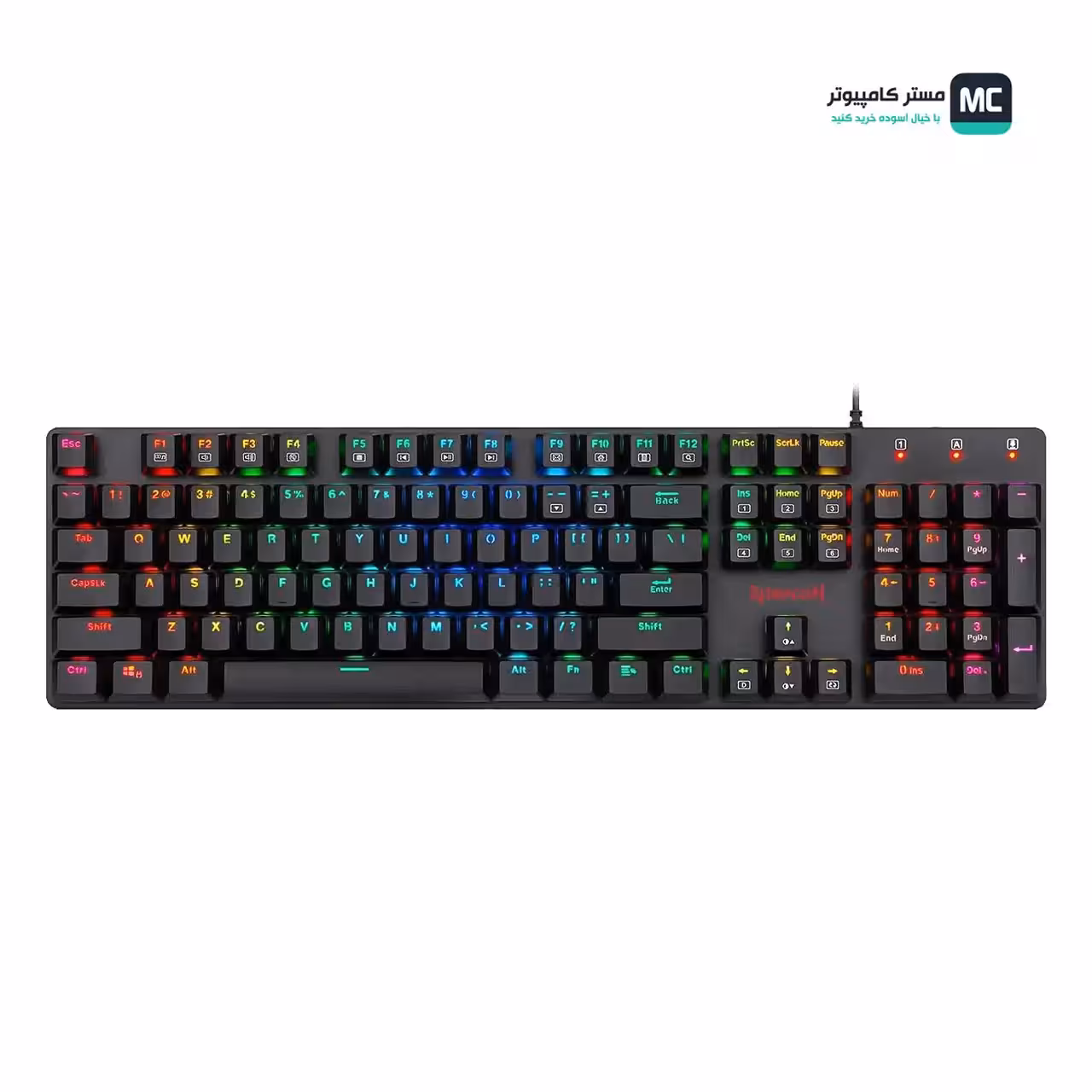 قیمت و خرید کیبورد مکانیکال ردراگون SHRAPNEL K589 RGB