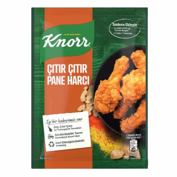 پودر سوخاری کنور مرغ حجم 90 گرم