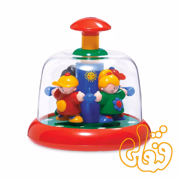 گردونه چرخ و فلک فشاری آدمک Baby Carousel 89594