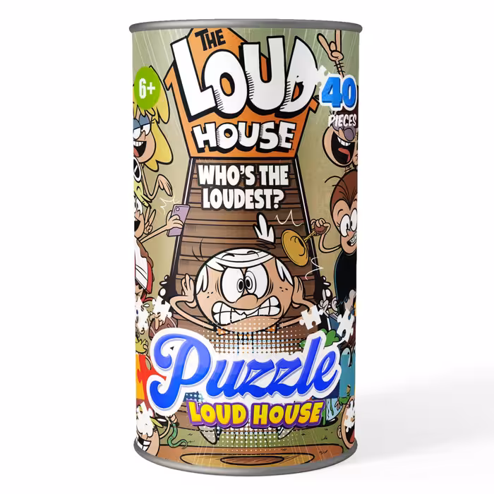 پازل 40 تکه کارتون خانه پر سر و صدا