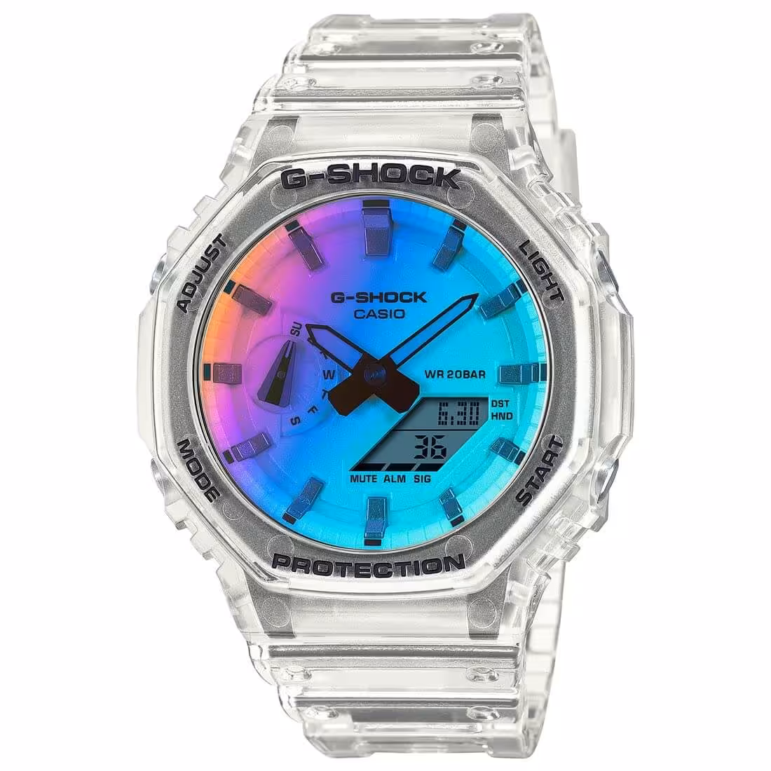 ساعت مچی کاسیو جی‌شاک مدل GA-2100SRS-7ADR