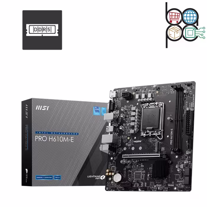 مادربرد MSI مدل PRO H610M-E DDR5