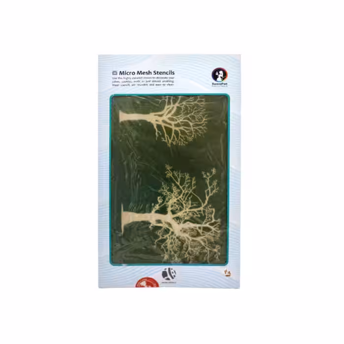 مش استنسیل طرح درخت 2 عددی کد 48