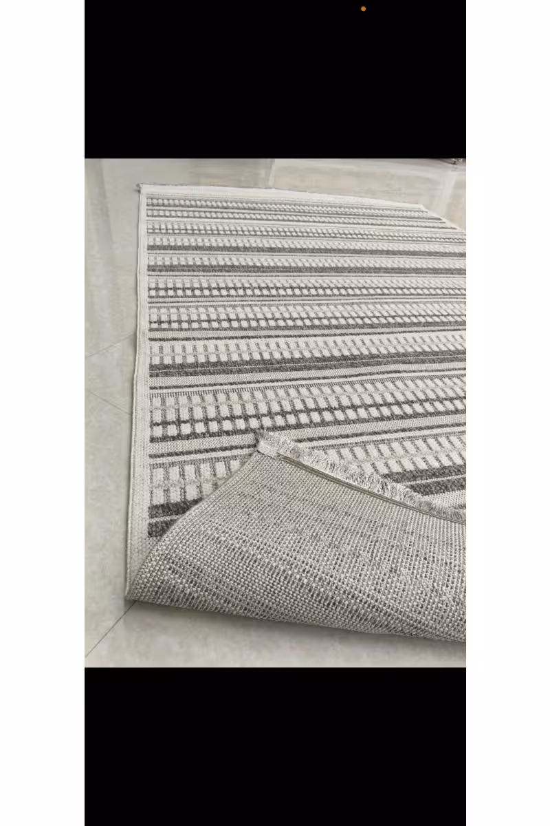 گلیم ماشینی 500 شانه آکرلیک مدل پینترست کاشان