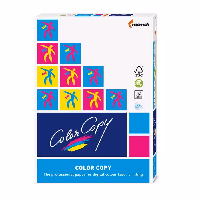 کاغذ 250 گرمی کالر کپی سایز A3 ماندی