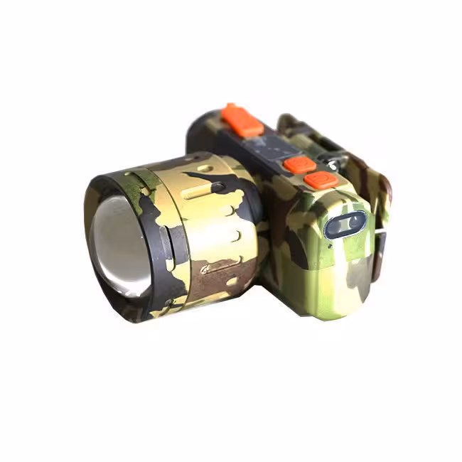 چراغ پیشانی سنسوردار و زوم دار طرح ارتشی WH-219