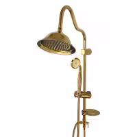 علم دوش2کاره شیپوری طلایی