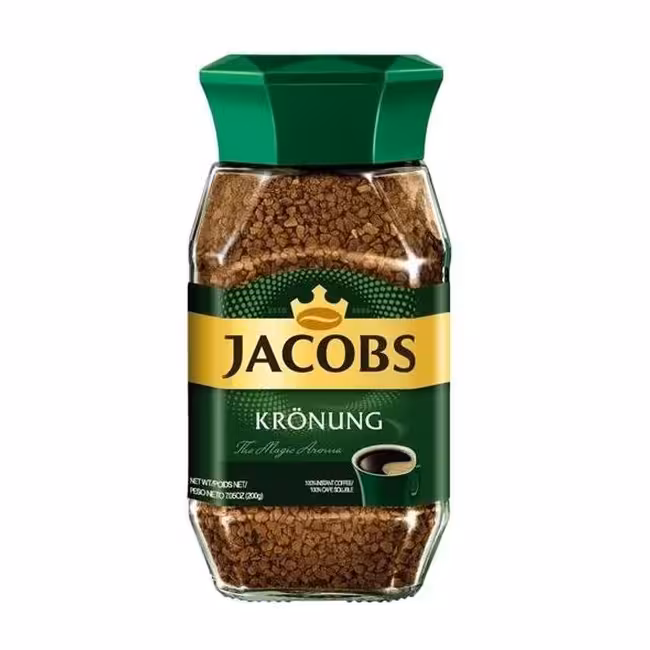 قهوه کرونانگ جاکوبز JACOBS KRÖNUNG وزن 200 گرم