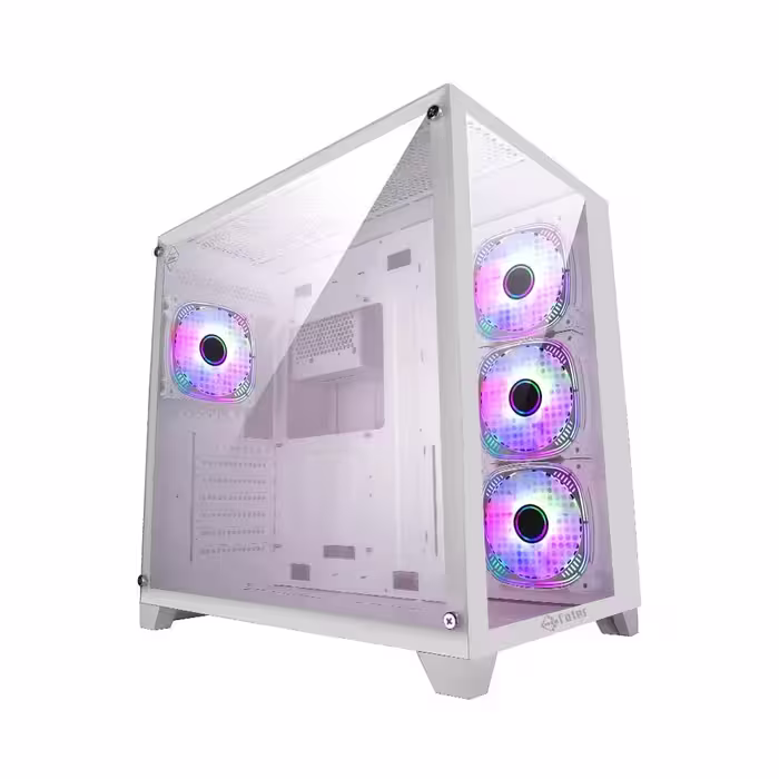 کیس کامپیوتر فاطر مدل FG-880W Mid Tower سفید