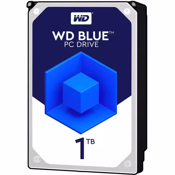 هارددیسک اینترنال وسترن دیجیتال مدل Western Digital Blue WD10EZEX ظرفیت 1 ترابایت ORIGINAL اصلی