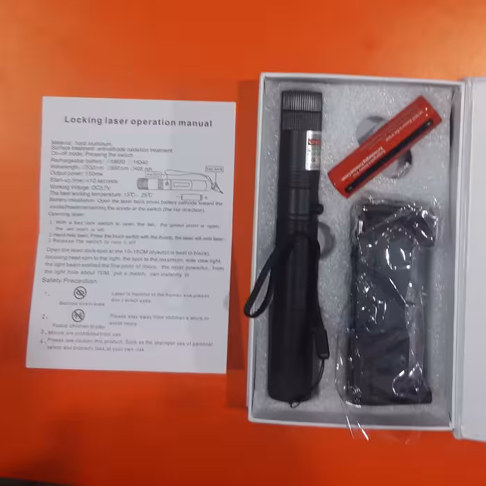 لیزر شارژی سه کاره جعبه دار اعلا