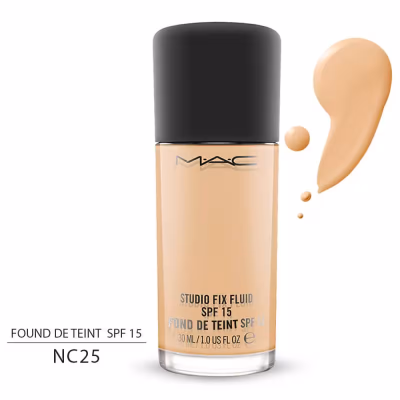 کرم پودر استودیو فیکس مک شماره MAC STUDIO FIX FLUID NC25