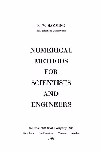 خرید و دانلود نسخه کامل کتاب Numerical Methods For Scientists And Engineers