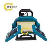 پروژکتور شارژی خورشیدی تاسک TUSK V5000 فوق پیشرفته  - کمپ آراس