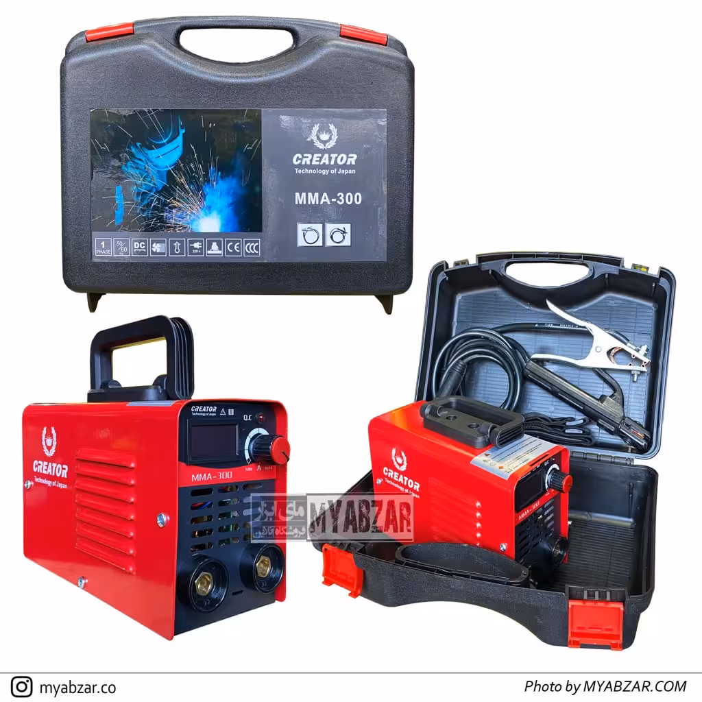 دستگاه جوش اینورتر کریتور مدل MMA 300