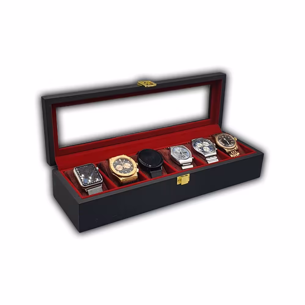 جعبه کلکسیونی 6 تایی ساعت مچی Collectible Box For Watch