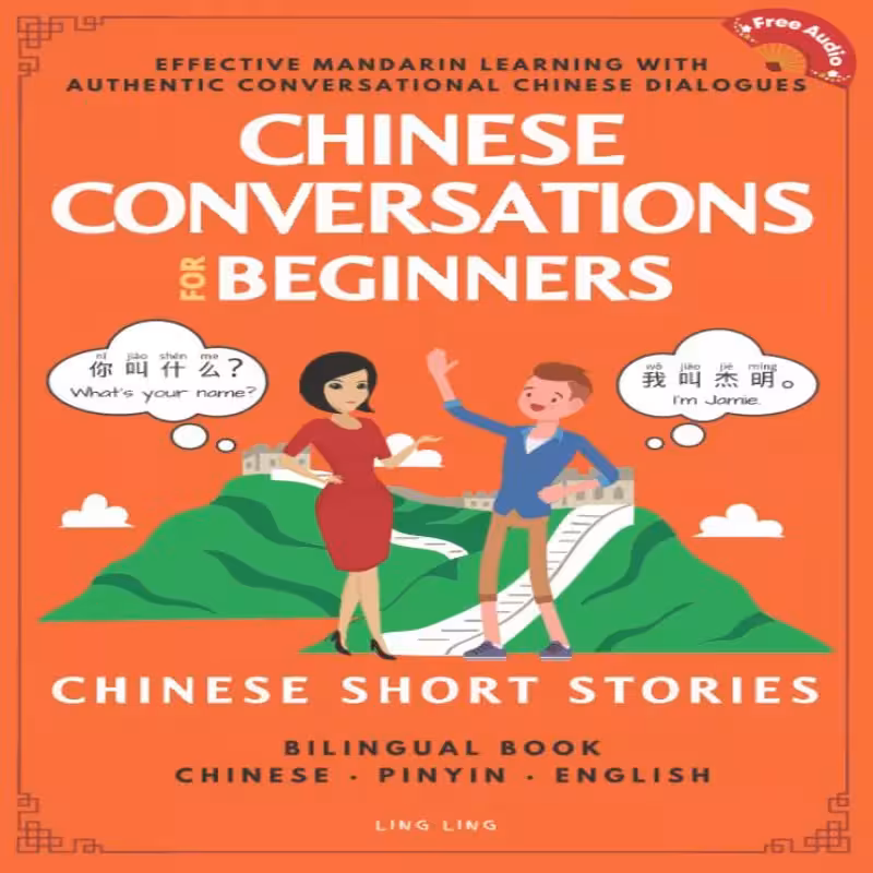 چاینیز کانورسیشن فور بگینرز | خرید کتاب زبان چینی Chinese Conversations for Beginners: Mandarin Learning with Conversational Dialogues