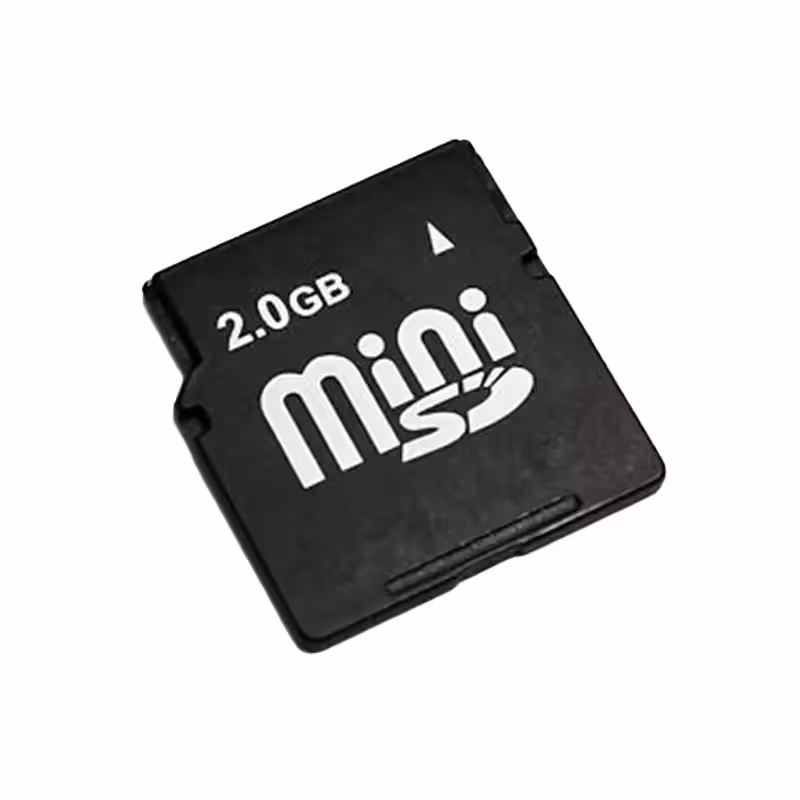 کارت حافظه miniSD ظرفیت 2 گیگابایت