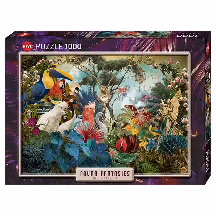 پازل 1000 تکه HEYE طرح تنوع پرندگان