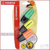 هایلایتر مینی استابیلو باس بسته سه عددی STABILO mini BOSS ORIGINAL
