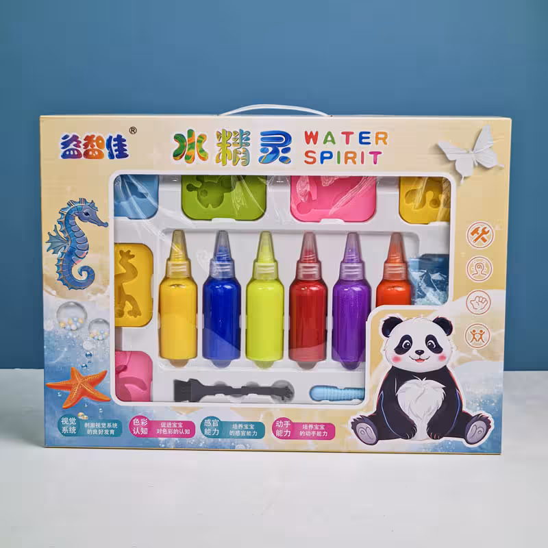 کیت جادویی قالب سازی  ژله ای 6 رنگ کد 8083