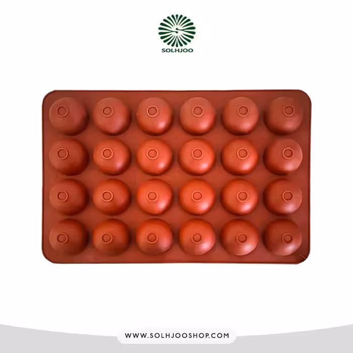 قالب سیلیکون نیمکره 8 سانتی 60*40