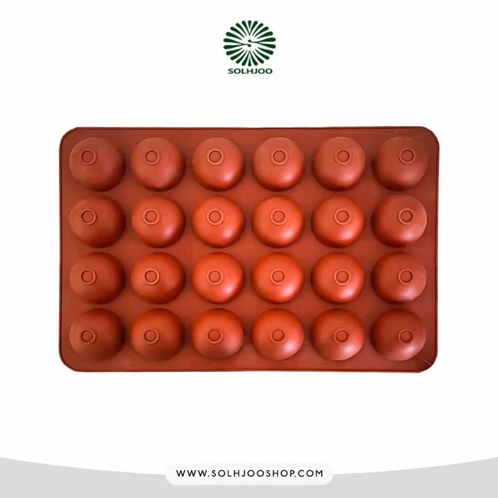 قالب سیلیکون نیمکره 8 سانتی 60*40