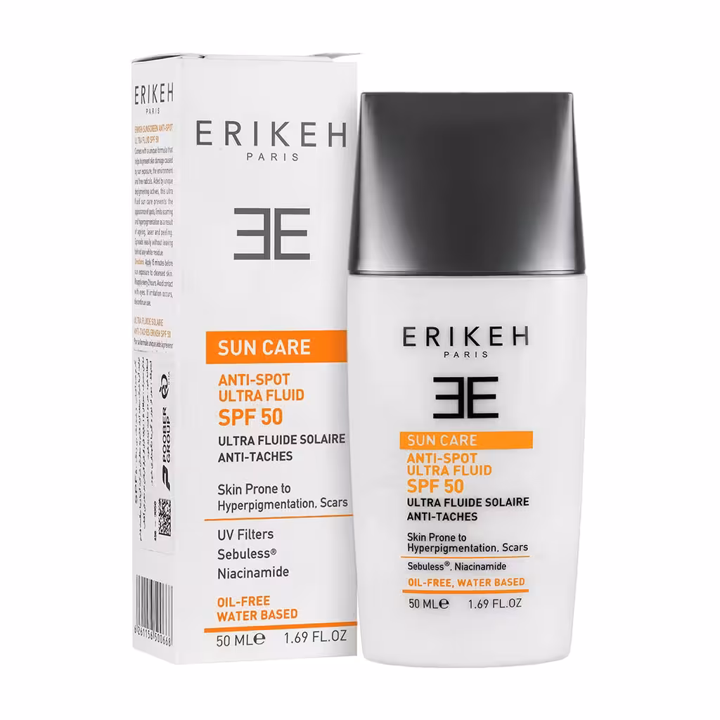 کرم ضد آفتاب و ضد لک SPF50 اریکه | Erikeh Sunscreen Anti Spot Cream SPF50