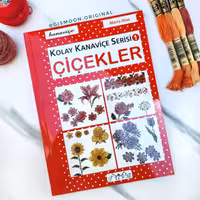 کتاب شماره دوزی Kolay Kanaviçe Çiçekler