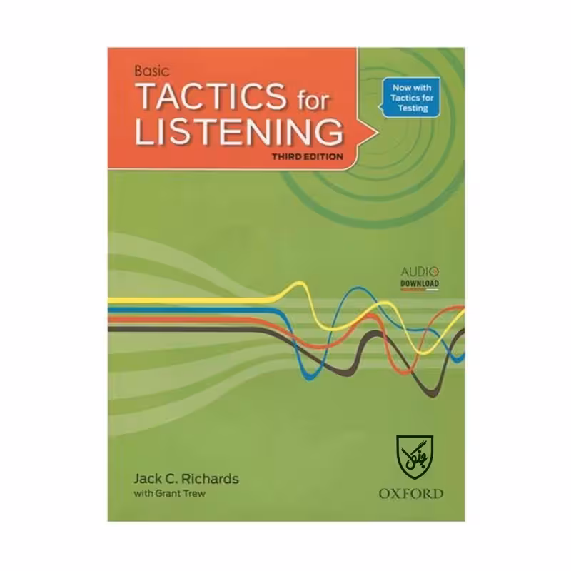 کتاب Tactics for Listening 3rd Basic اثر Jack C. Richards انتشارات جنگل