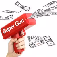 اسباب بازی تفنگ پول پرتاب کن