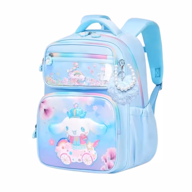 کوله پشتی مدرسه مدل سینامورال به همراه آویز | کالا مکس