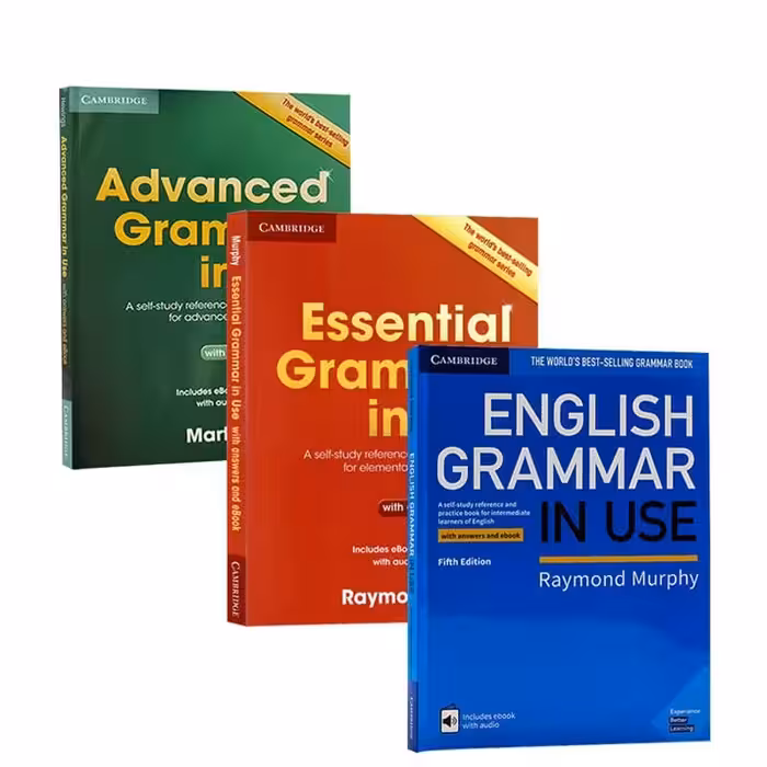 Grammar in Use British مجموعه 3 جلدی گرامر این یوز بریتیش
