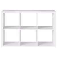 قفسه کتاب سرو چوب مدل 6Cube