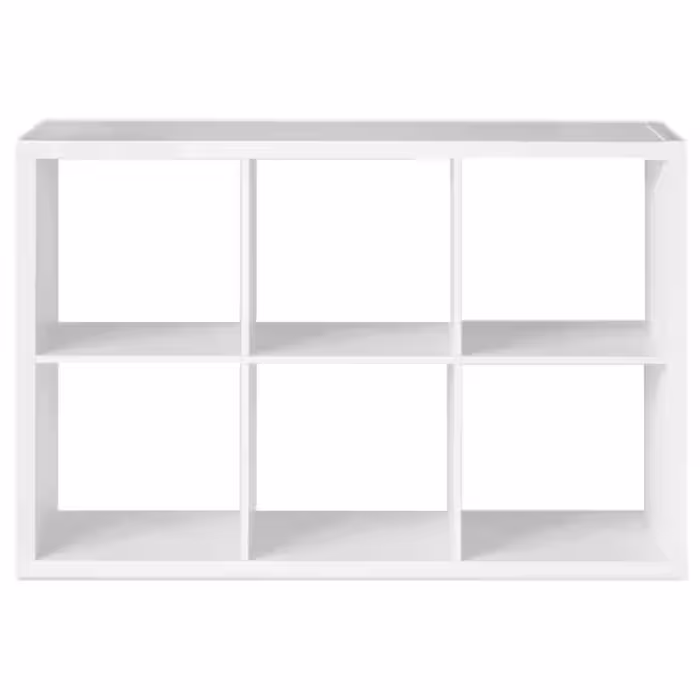 قفسه کتاب سرو چوب مدل 6Cube