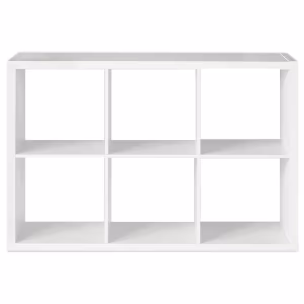 قفسه کتاب سرو چوب مدل 6Cube