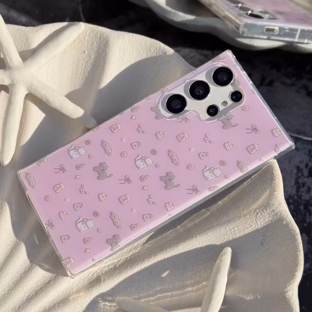 قاب بچه گربه به همراه آويز برای سامسونگ