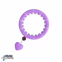 حلقه هولاهوپ لاغری هوشمند آیجویر مدل XL-2312 | همراه با صفحه نمایش LCD | بالشتک های ماساژ