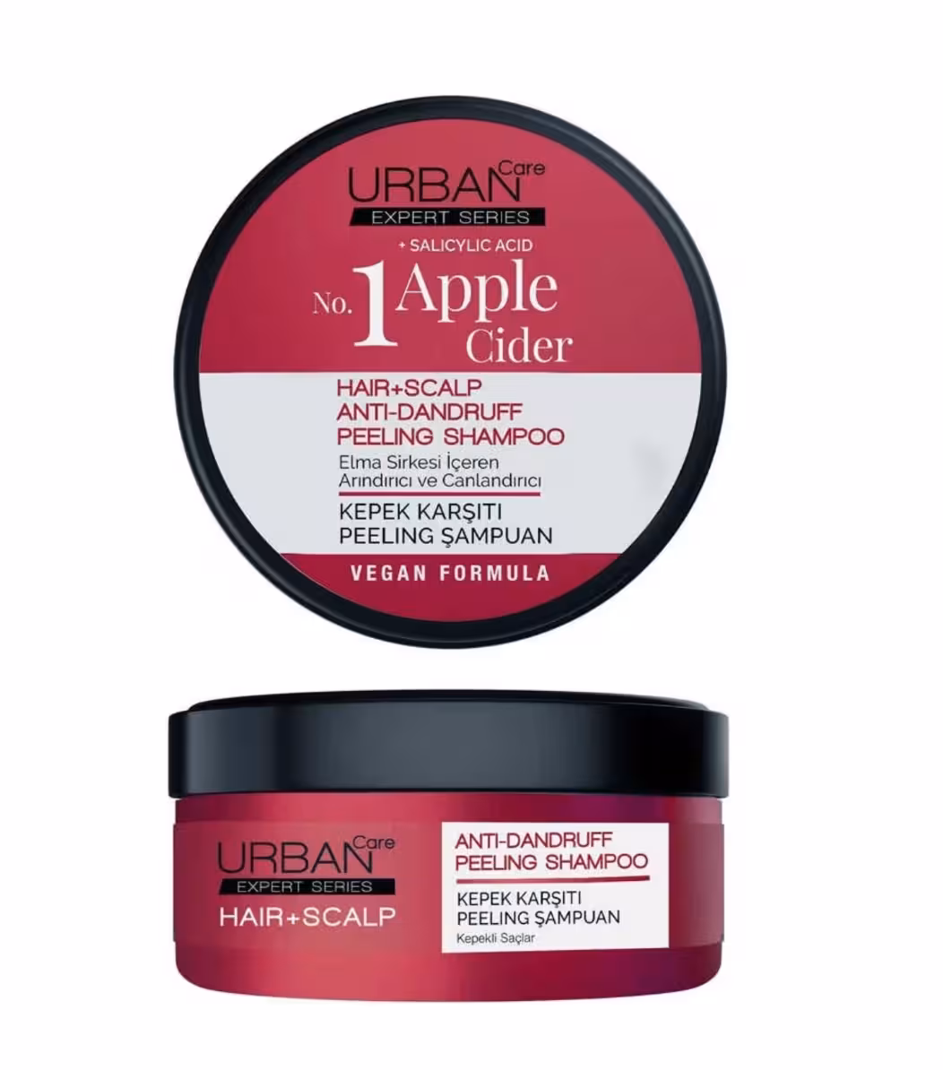 اسکراب کف سر ضد شوره سرکه سیب اربن کر