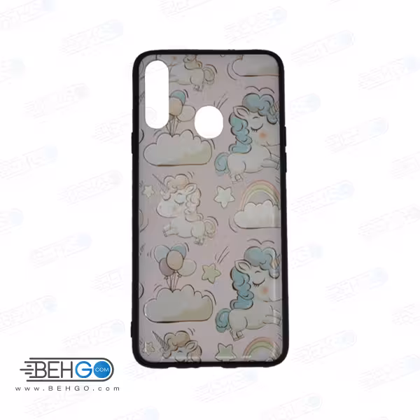 قاب A20s کاور سامسونگ A20 s قاب فانتزی گوشی سامسونگ A 20 s با عکس ابر و بادکنک طرح 10 محافظ مناسب ا20 اس  گوشی موبایل سامسونگ New Cloud And Balloon Case For Samsung A20s
