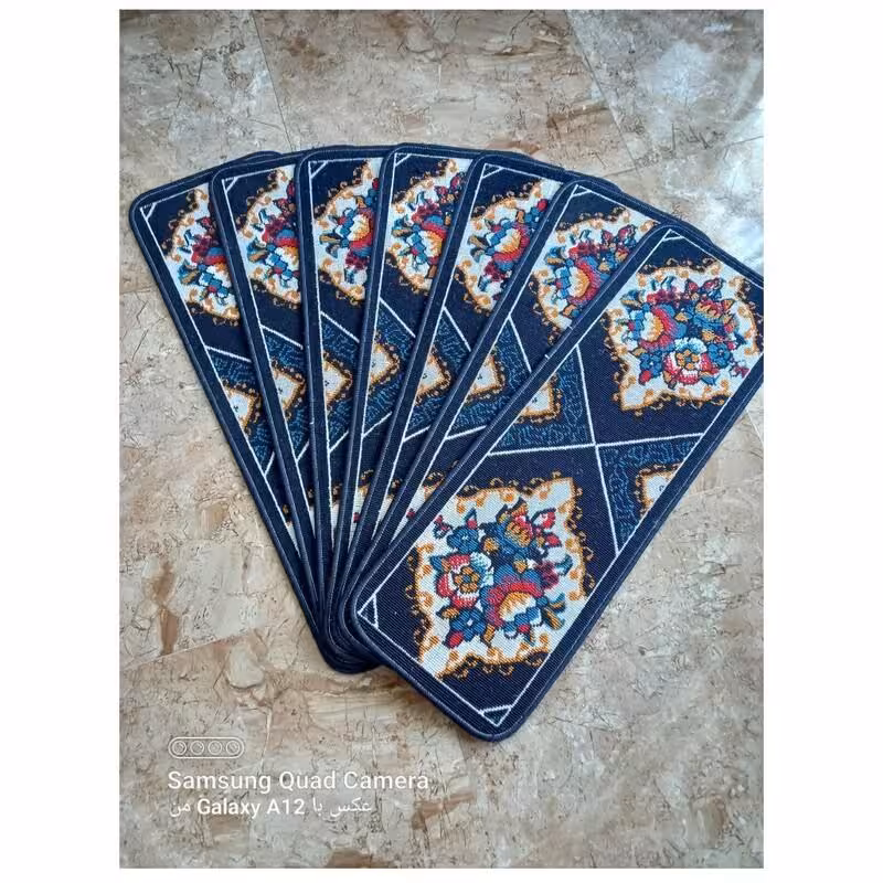 روپله ای گلیم ماشینی طرح گل آرا(80در30)(هزینه ارسال باخریدار میباشدپس کرایه)