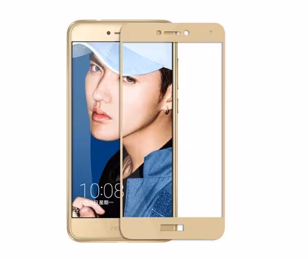 گلس فول هواوی P8 Lite 2017 طلایی