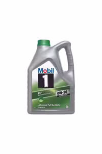 روغن و مکمل موتور 1 ESP 0W 30 مصنوعی کامل پیشرفته 5 LT. موبیل اورحینال Mobil